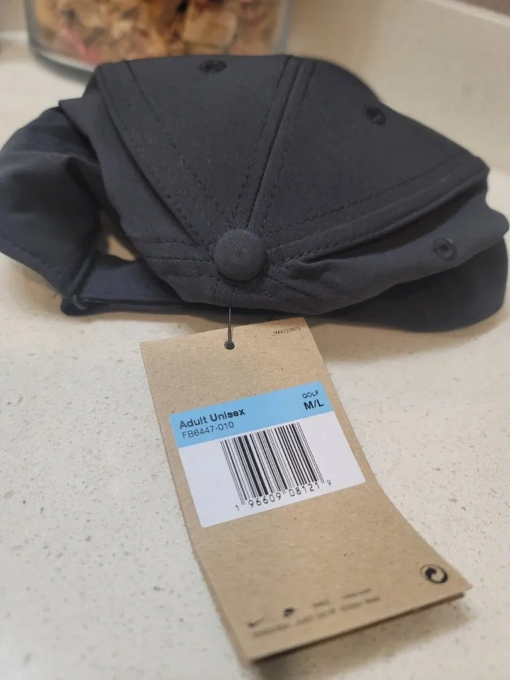 Nike Hat Love And Leashes New NWT M-L  BLack